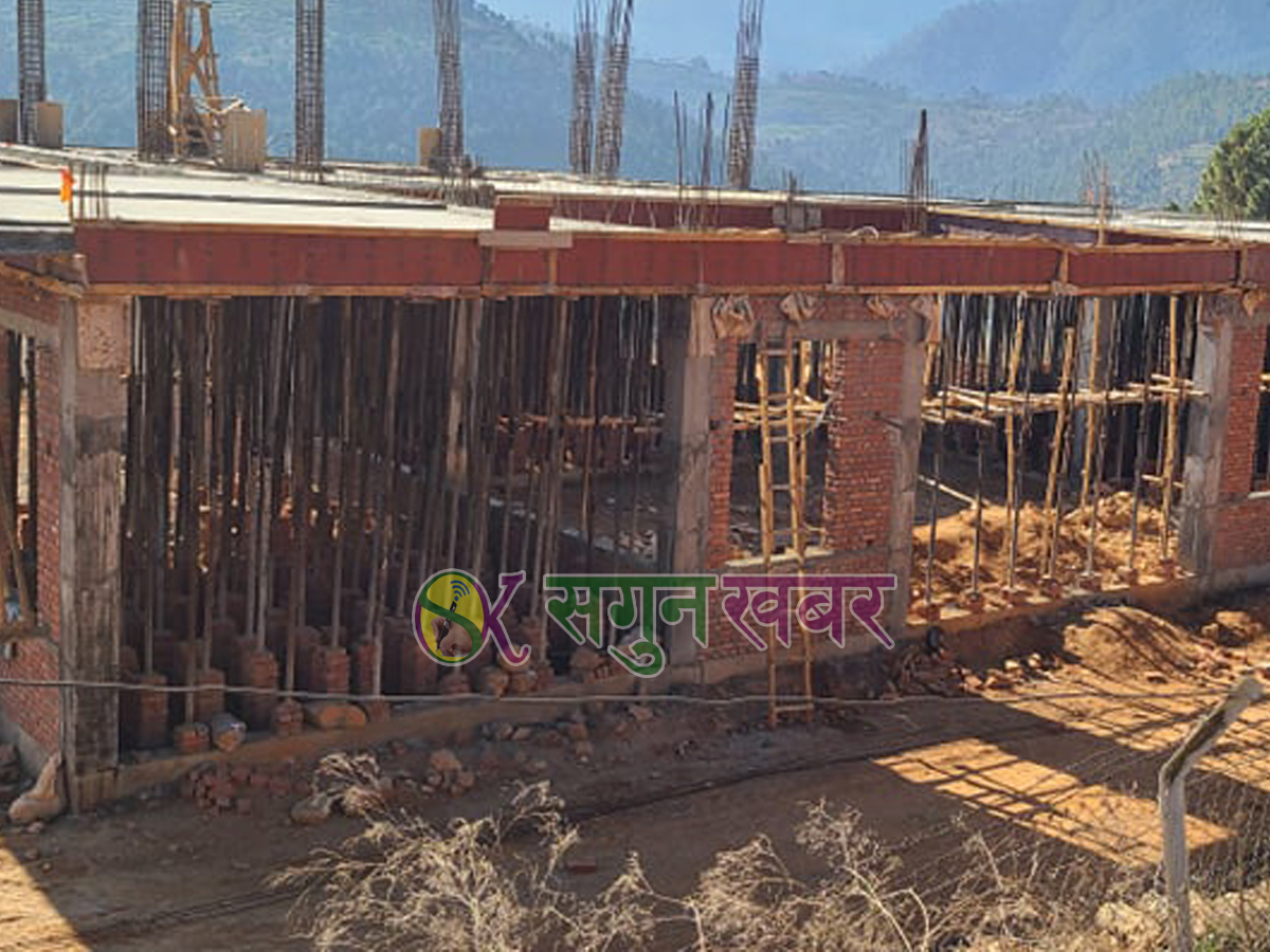 बैतडी विमानस्थल पाटनमा टर्मिनल भवन र टावर निर्माणको काम हुँदै